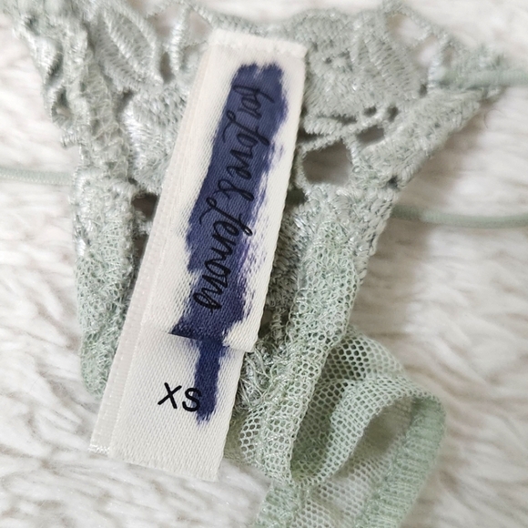 New!For Love and Lemons  Thong‎ Panty - Picture 12 of 12